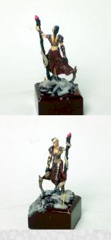 Chaos champion of Slaanesh by Pink Girl