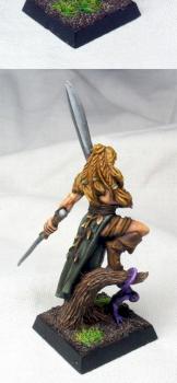 Wood Elf Wardancer Champion by chiquita