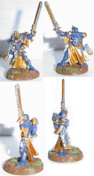 40k Sister Superior (My first ever mini ever!!#%@#!) by Henry
