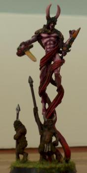 Slaaneshi Daemon prince by Ragnardaunt