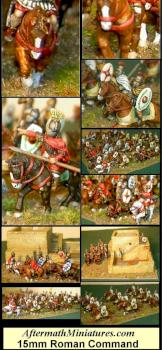15 mm Roman Command by Aftermath15mm