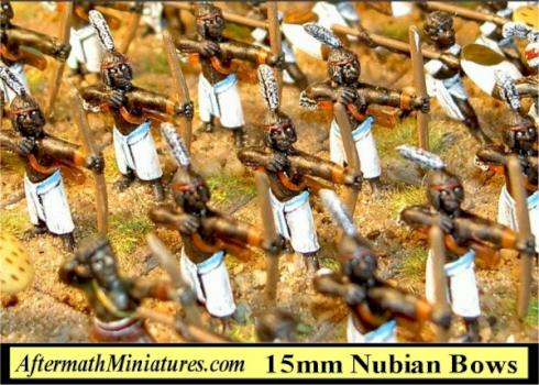 15mm Nubian Bows by Aftermath15mm