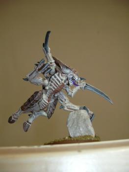 Leaping Tyranid Warrior by Baz Baziah