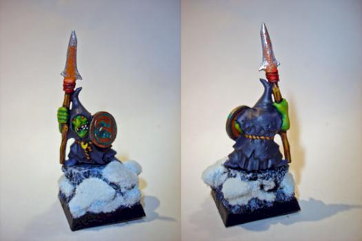 Night Goblin (White Dwarf freebie). by Gereth