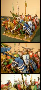 Bretonnian Knights by aftermath