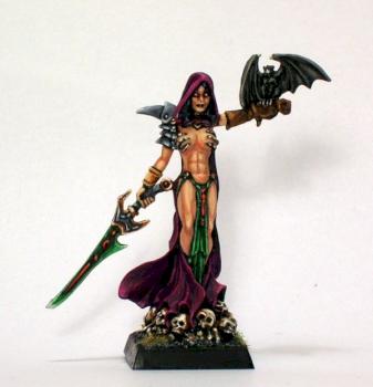 Female Necromancer by Zbyszek Lobocki