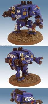 Mk IV Ultramarines Dreadnought by ZeroFive