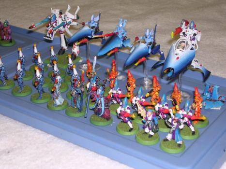 Eldar Strike Force by kevlar56
