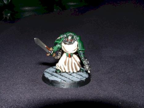 dark angels veteran captain converted by 666z
