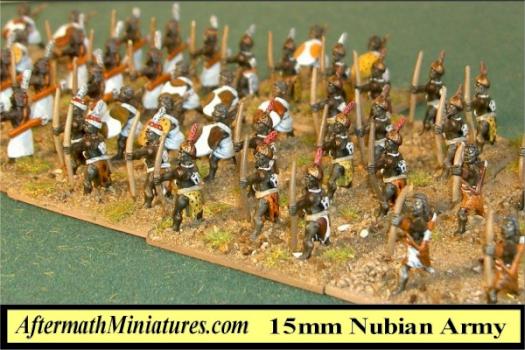 15mm Nubian Army by Aftermath15mm