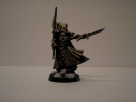 eldar warlock bodyguard and farseer by dwarfsamuri