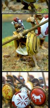 15mm Macedonian Officers by Aftermath15mm