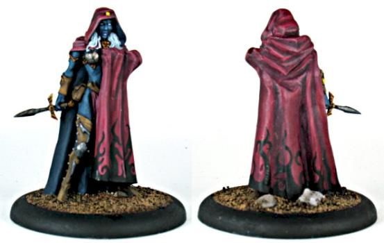 Spellcaster dark elf sorceress by gmurie