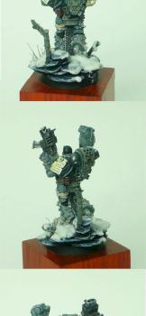 Space Marine Veteran Sgt. Bratak by Pink Girl
