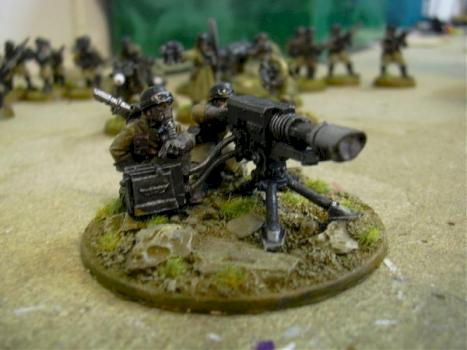 a lascannon team of my steel legion by Esphareph