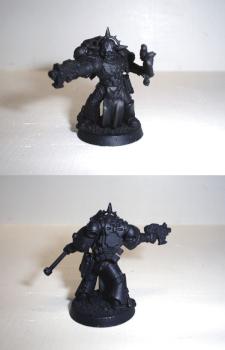 Simple Chaplain Conversion, Black Primer by Jebus
