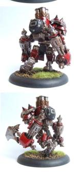 Warmachine Khador Heavy Warjack - Beserker by neilb