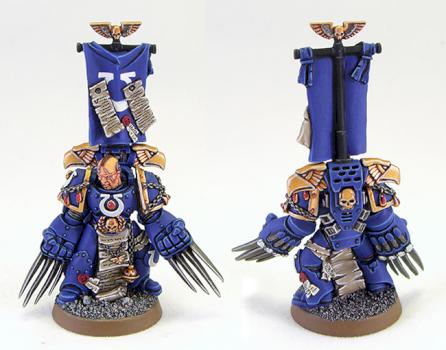 Space Marine Ultramarines limited Cities of Death Captain by richardvan