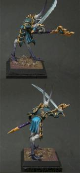 Storm of Magic - Warriors of chaos Tzeentch sorcerer lord by thefigurecorner