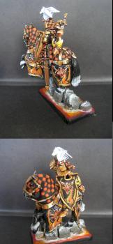 Warhammer Bretonnian Knight of Fire Dragon by tinman755