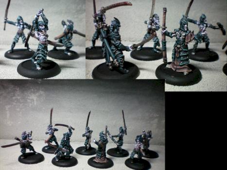 Everblight Swordsmen by JurkHappyTony