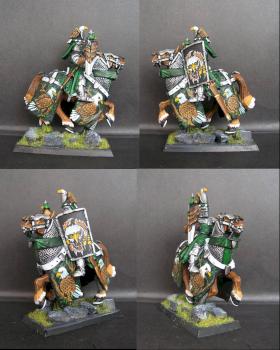 Warhammer Bretonnian Knight of Giant Eagle by tinman755