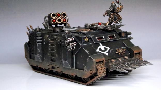 Black Legion Rhino by karlusprimus