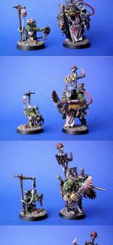 Orc Painboy and Grotnurse by Munigrot