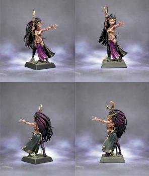 Storm of Magic Dark Elf Sorceress by sora030