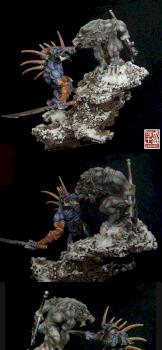 wolfen VS dasyatis by caiman
