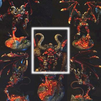 Greater Daemon of Khorne by D~MaC
