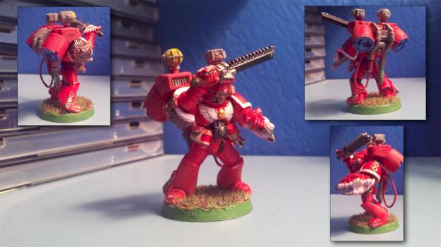 Blood Angels Sanguinary Priest by Westy543