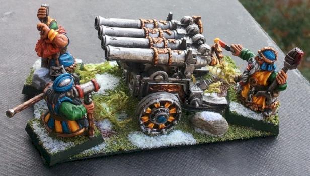 Dwarf Organ Gun by Squerkie