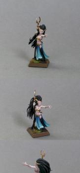 Storm of Magic Dark Elf Sorceress by Byronic