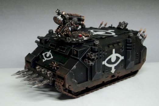 Black Legion Rhino by karlusprimus