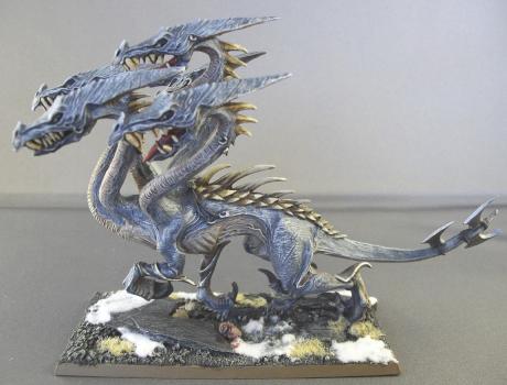 Dark Elf War Hydra by redbristles