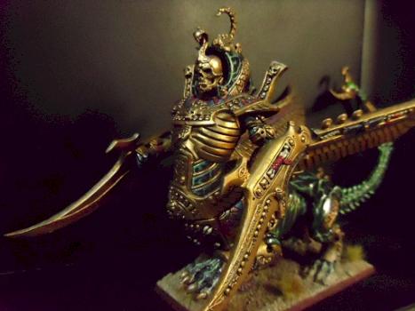 Tomb king Necrosphinx by deathhelm