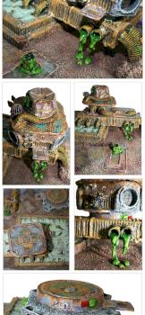 SLIME PLATFORM BASE battleboard set scenery terrain by studiolevel