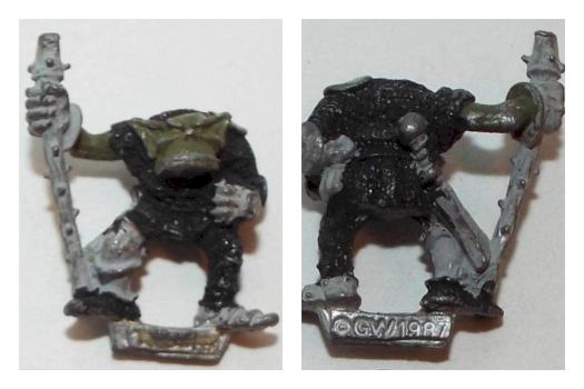 eBay rescue WFB Orc Boy by EirikurDC