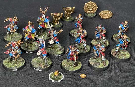 Bretonnia Team - Blood Bowl 2025 by GobBoss