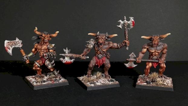 Minotaurs by Mortighaar Minis