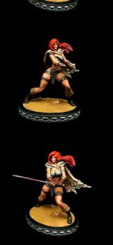 Red sonja she devil with a sword by RAFF