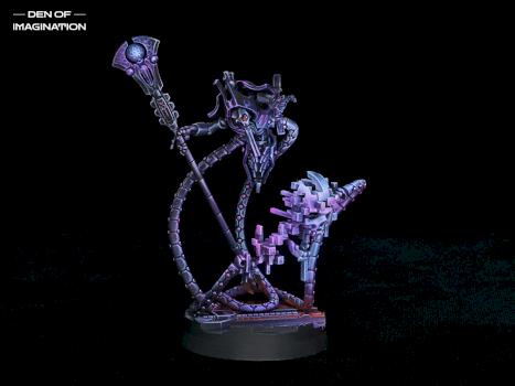 Cold gleam of metal, echo of madness. by DEN of IMAGINATION