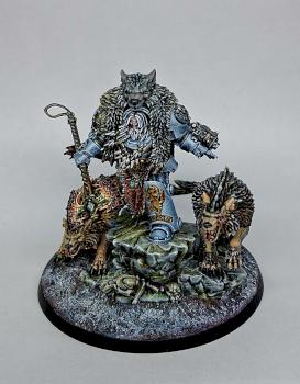 Logan Grimnar space wolwes lord by miha132