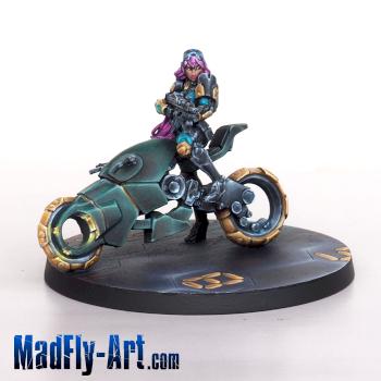 Motorized Bounty Hunters by MadFlyArtStudio