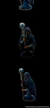 Raistlin Majere Bust by miniking