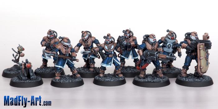 Kill Team: Imperial Navy Breachers by MadFlyArtStudio