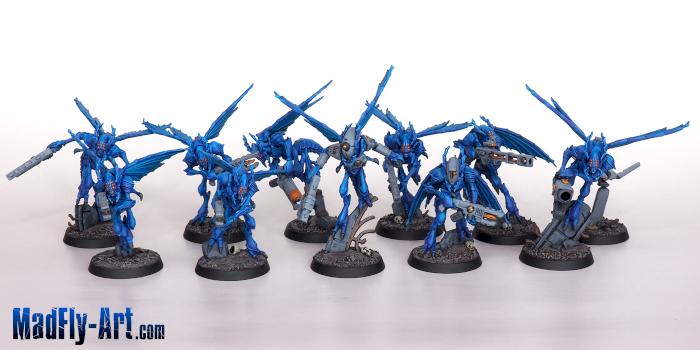 Kill Team: Vespid Stingwings by MadFlyArtStudio