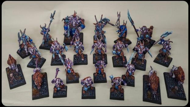 Mordheim Beastmen by Dominik Heiss