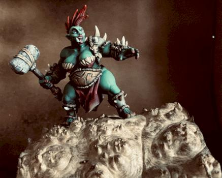 Female Ogre Marauder by OliphantCrafts